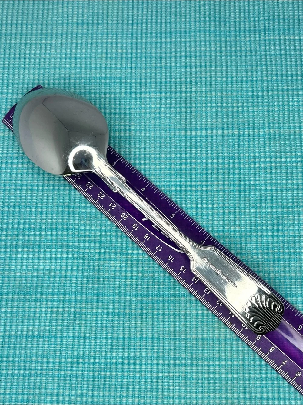 Vintage Towle 18/10 London Shell Stainless Steel Serving Spoon China ECU